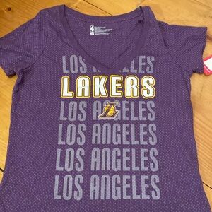 Woman’s LA Lakers v-neck t-shirt